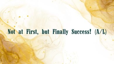 Not at First, but Finally Success! (A/L)