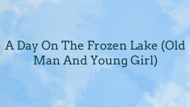 A Day On The Frozen Lake (Old Man And Young Girl)