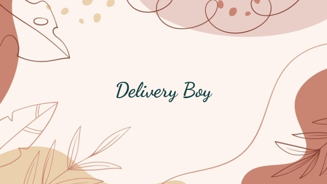 Delivery Boy