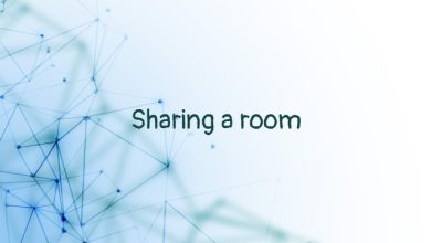 Sharing a room 4 Sharing a room